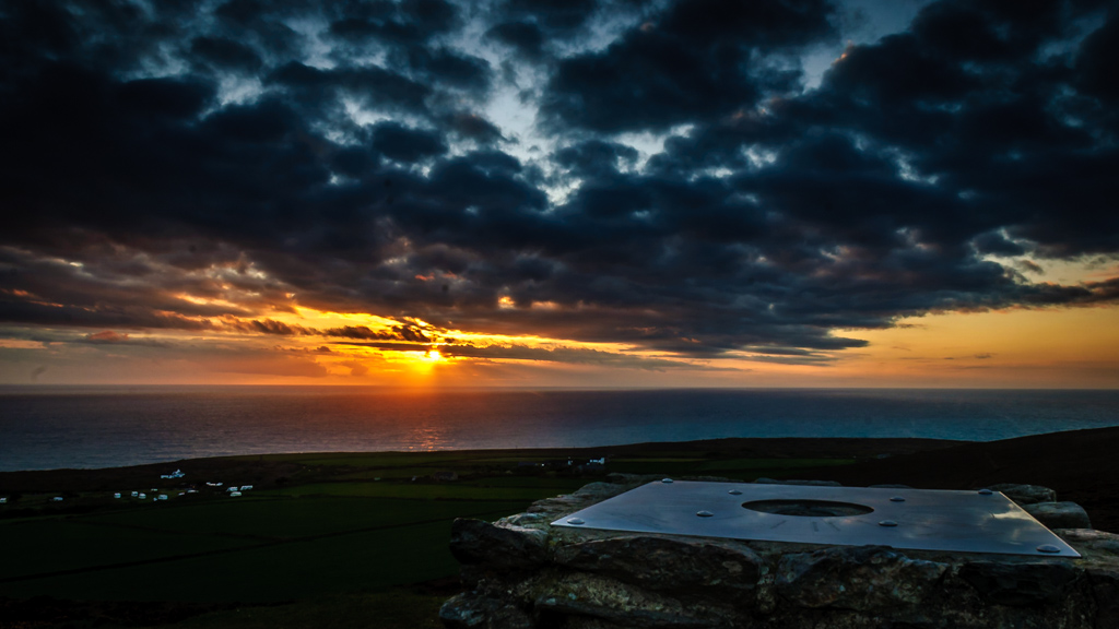 Sunset at St Agnes Head, Cornwall