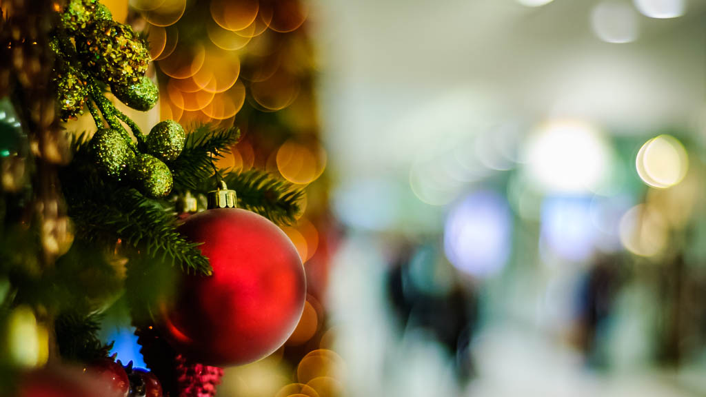 Baubles at Canary Wharf