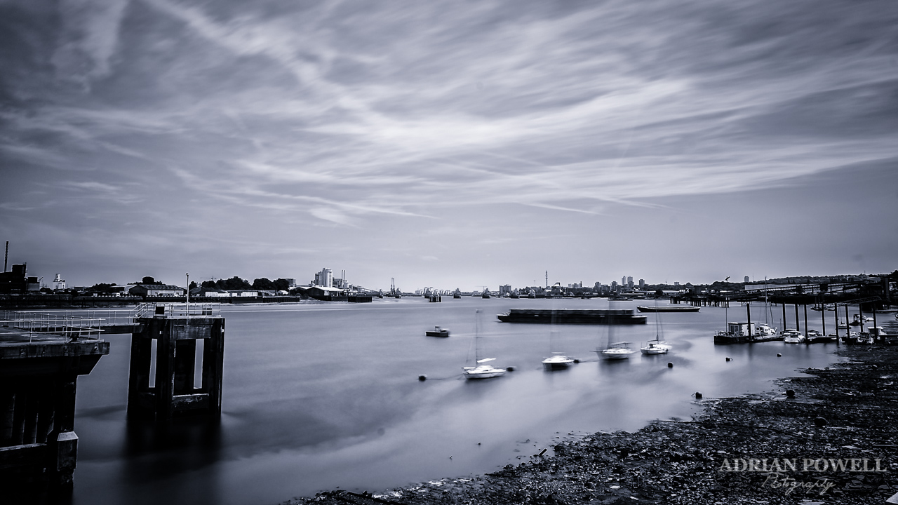 Thames Barrier from Greenwich Peninsula