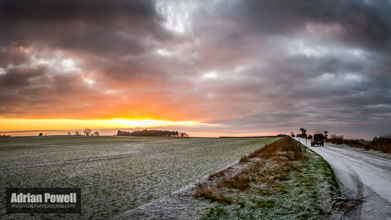 Sunrise - Shipton Down - 31st December 2014
